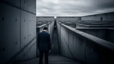 Bírói kalapács és paragrafus jel egy asztalon, ami a költségvetési csalás miatti büntetőeljárást szimbolizálja.