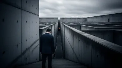 Bírói kalapács és paragrafus jel egy asztalon, ami a költségvetési csalás miatti büntetőeljárást szimbolizálja.